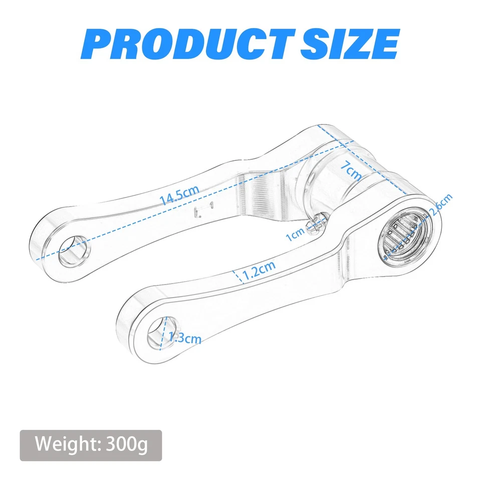 For HONDA XR650R 2000-2008 3D CNC Rear Suspension Lowering Link Arm Linkage - Image 4 of 4