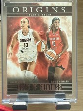 2024 Origins WNBA Roots of Greatness #12 Haley Jones / Rhyne Howard Atl Dream
