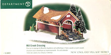 Department 56 Mill Creek Crossing New England Village