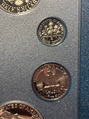 U.S. Mint Eisenhower Centennial Proof Silver Dollar (1990 6-Coin