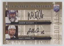 2006 Be a Player Signatures Duals Andrew Raycroft Darcy Tucker #D-RT Auto 0o2f