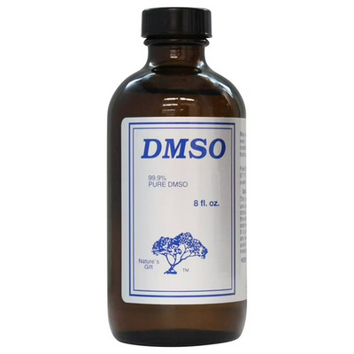 Nature's Gift DMSO - 99% Pure Liquid Low Odor Glass Bottle 8 fl. oz.