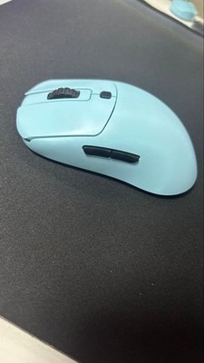 Vaxee XE B Wireless Gaming Maus Hellblau Gebraucht Getestet