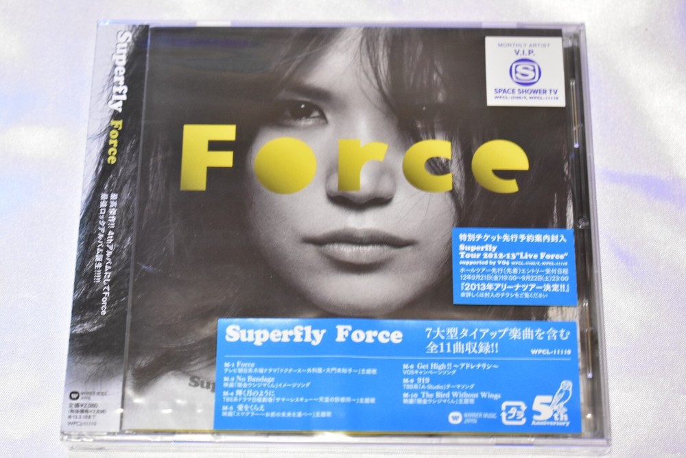 Superfly-Force-Japan CD
