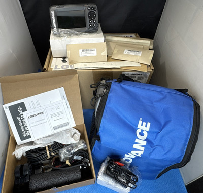 Lowrance HOOK2 4x Fish Finder All Season Pack Sonar