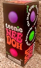 Fast! *Authentic-Needoh TEENIE GROOVY GLOBS-3 PACK-Purple Green Pink-squish toy