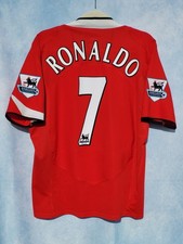 MAGLIA SHIRT NIKE TOTAL 90 MANCHESTER UNITED 2005 2006 RONALDO 7 L ORIGINAL...
