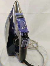 Rowenta DW5192U1 1750W Pro Steam Iron  Grey/ Blue TESTED WORKS