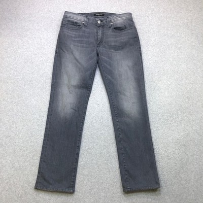 Fidelity Jeans Men's 32x32 Grey Jimmy Slim Fit Straight Light Stretch Preppy