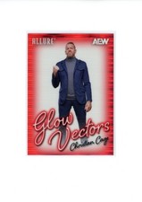 2026 Upper Deck Allure AEW Christian Cage GV-2 Glow Vectors Red Parallel 83/199