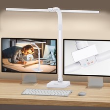 LED Desk Lamp for Home Office, 24W Bright Desk Lamp with Holder Base - 25 Lig...