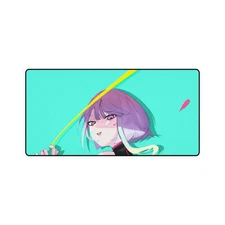 Cyberpunk Edgerunners Anime Desk Mat, Large Gaming Mouse Pad V34