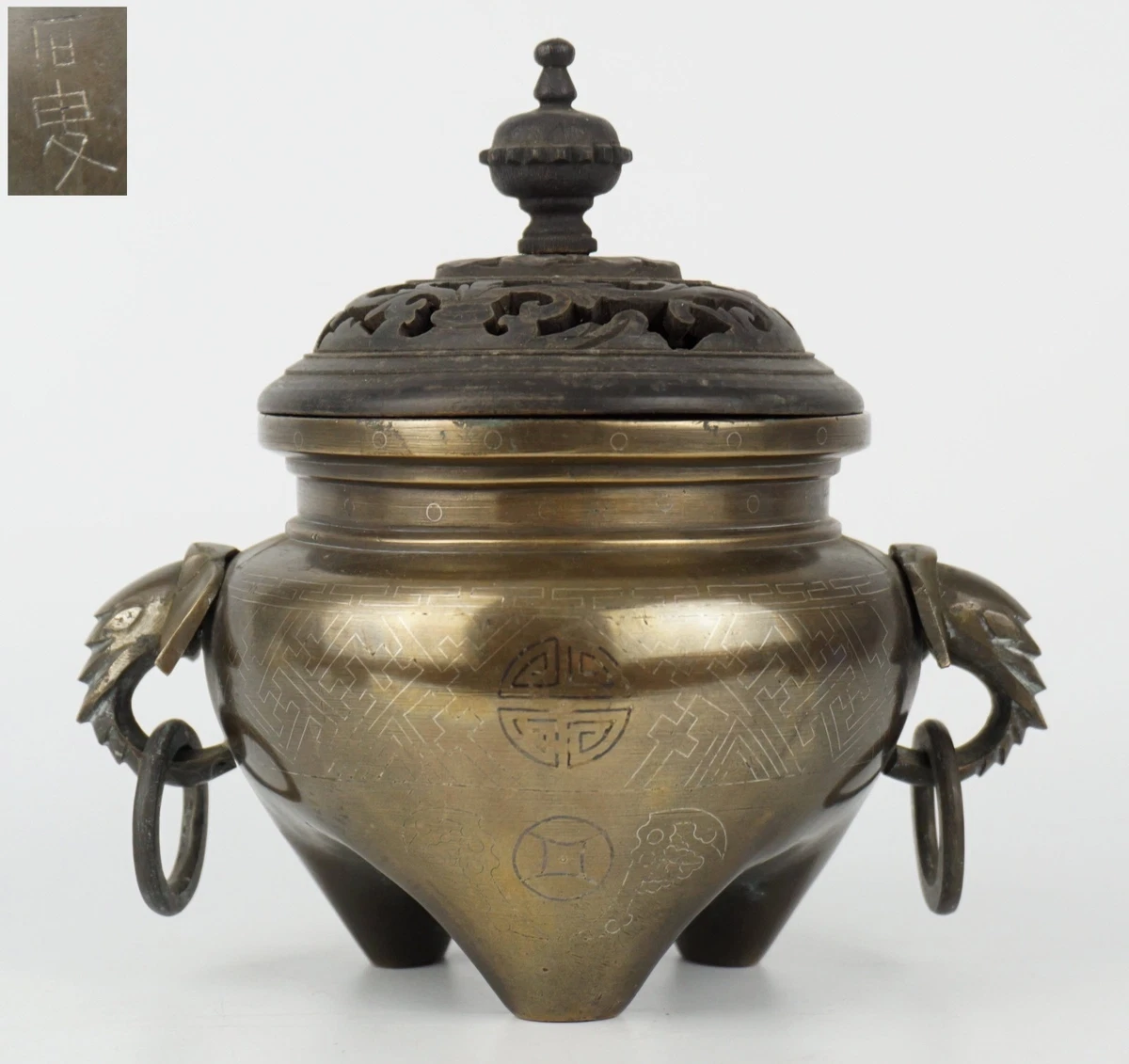 青铜1850-1899 中国古董花瓶| eBay