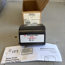 McDonnell & Miller FS-251 FLOW SWITCH (NEW IN BOX)