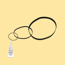 Riemen Öl = Kit 5 für Telefunken AEG Magnetophon 75-K15 Tape Recorder