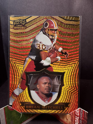 1997 Pacific Invincible - #149 Brian Mitchell