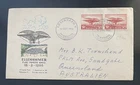 DENMARK - 1956 - FDC-KØBENHAVN V. TO AUSTRALIA-COVER-J130