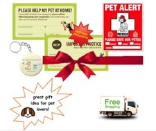 Pet Alert Fire Rescue Sticker/Decal  Emergency Kit Cats Dogs Birds Fish  Gift