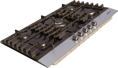 SALE Kaiser Gaskochfeld 90 cm Gasherd 3,8 kW WOK inkl. 50 Mbar Fl.Düesen