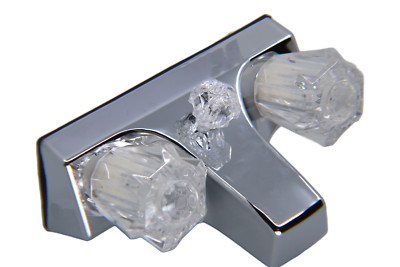 LaSalle Bristol 20351207 Utopia Chrome Finish 4'' Plastic Tub and Shower