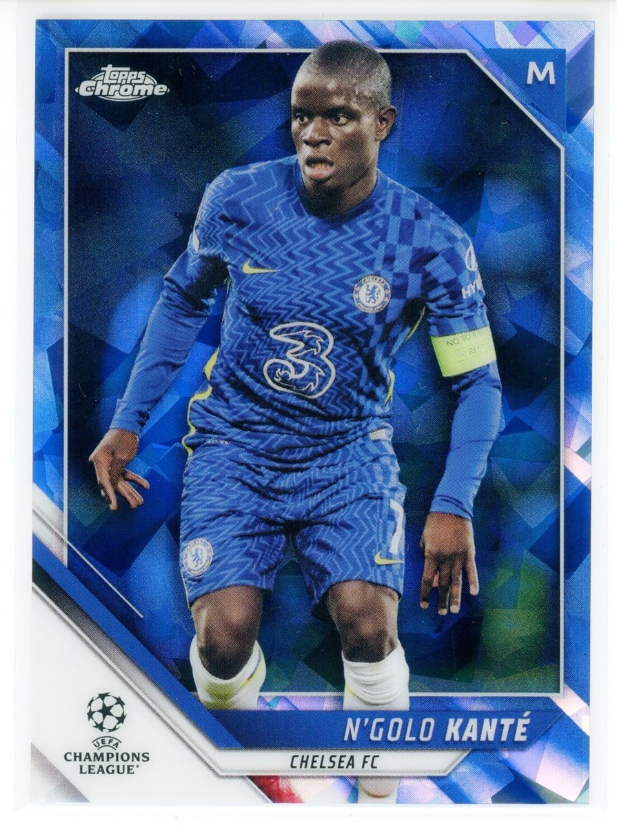 2021-22 Topps Chrome Sapphire UEFA #173 N'Golo Kante (Chelsea FC
