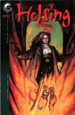 Vintage Caliber Core Helsing Comic Book #1D (1998) Variant Cover High Grade