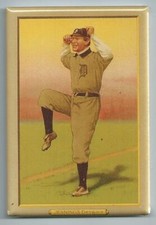 HUGHIE JENNINGS BASEBALL CARD 2x3 FRIDGE MAGNET DETROIT TIGERS MANAGER