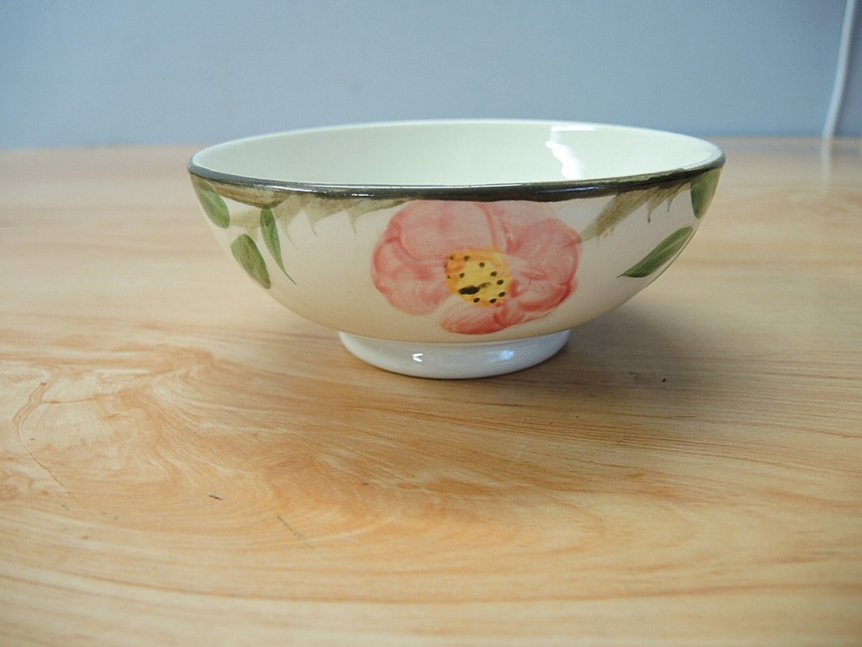 ONE VINTAGE FRANCISCAN DESERT ROSE OATMEAL BOWL USA eBay