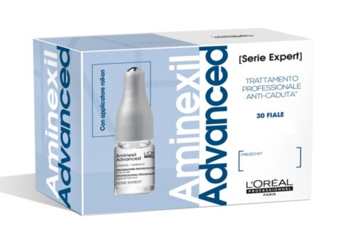 L'OREAL Serie Expert Aminexil Advanced 30 fiale x 6ml fiale anticaduta - Foto 1 di 2