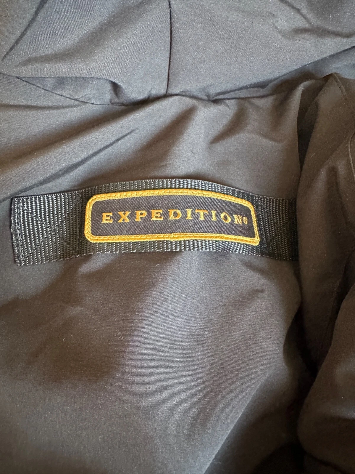 Cappuccio da uomo Canada Goose Expedition Extreme Weather NERO taglia media
