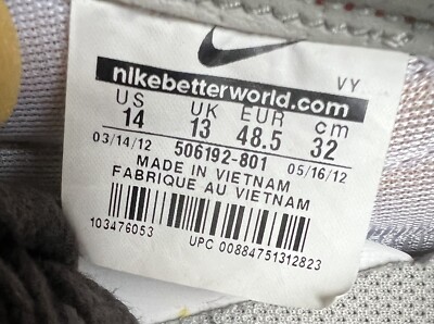 Nike Pre Montreal Racer Mesa Orange Granite Running Shoes Mens Sz