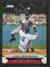 2001 Stadium Club Jose Offerman #81 Boston Red Sox