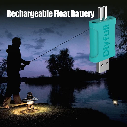 Dlyfull Rechargeable Battery LED Night Fishing Float Light CR425 USB Charger - Picture 9 of 10