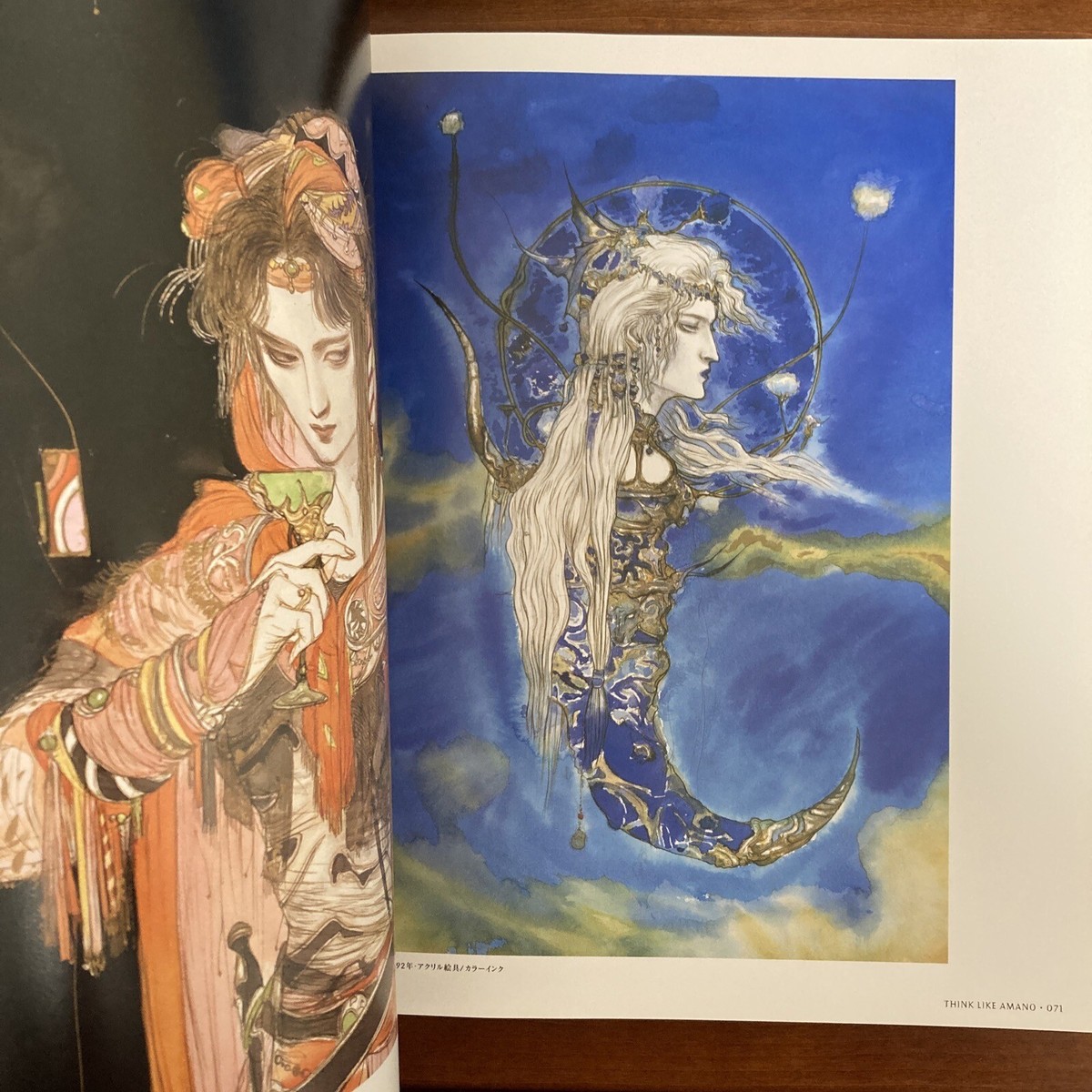Yoshitaka Amano Exhibition in Uenomori THINK LIKE AMANO Art Book