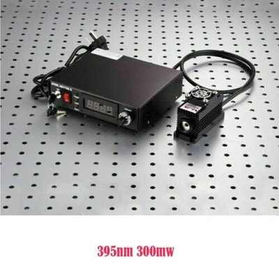395nm 300mW UV Semiconductor Laser + TTL/Analog + TEC Cooling + 85-265V Power