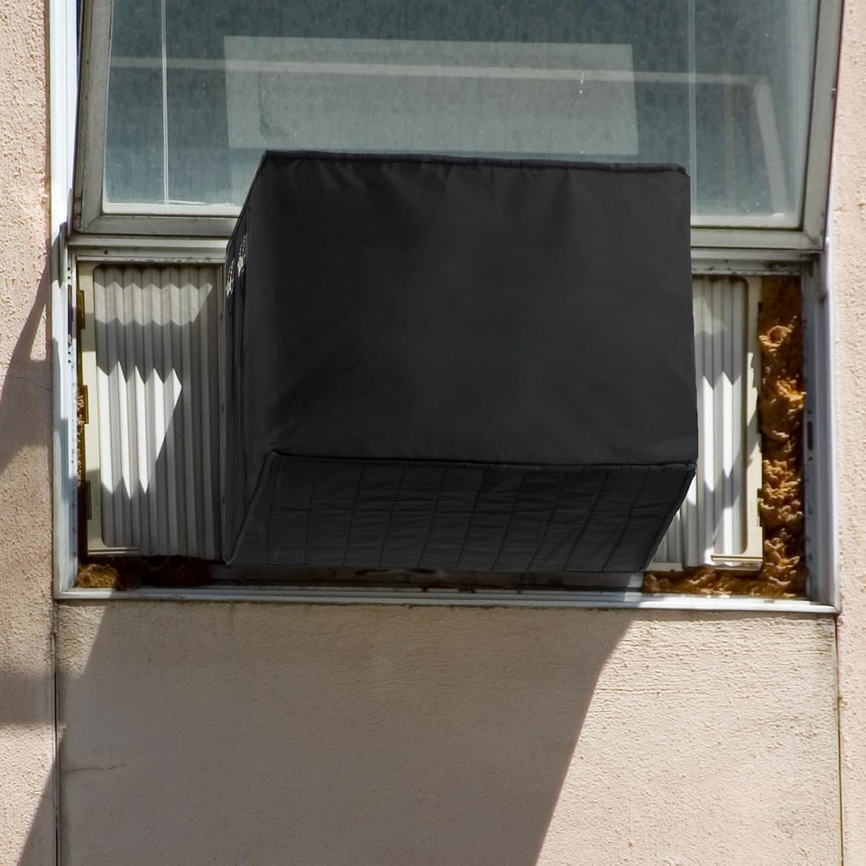 Winter Window Air Conditioner Cover Waterproof for Outside Unit, Luxiv