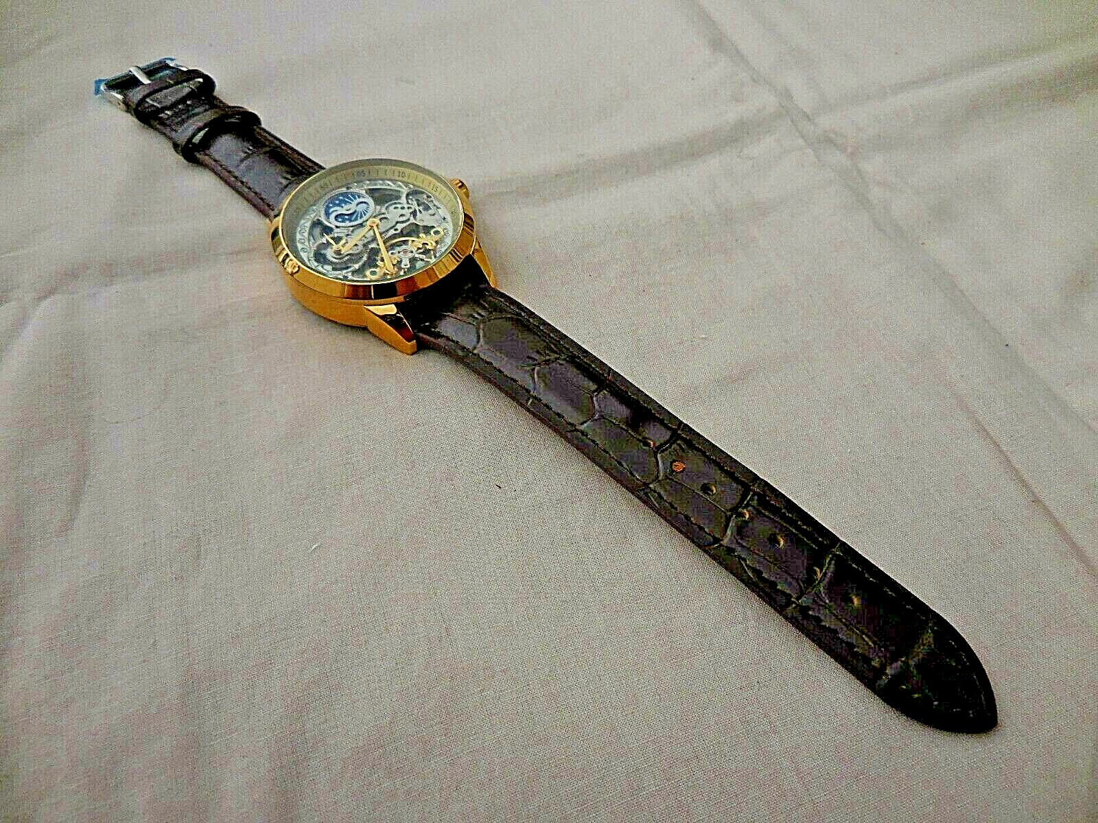 AUTOMATIC FORSINING SKELETON WATCH, TOURBILLON, M… - image 4