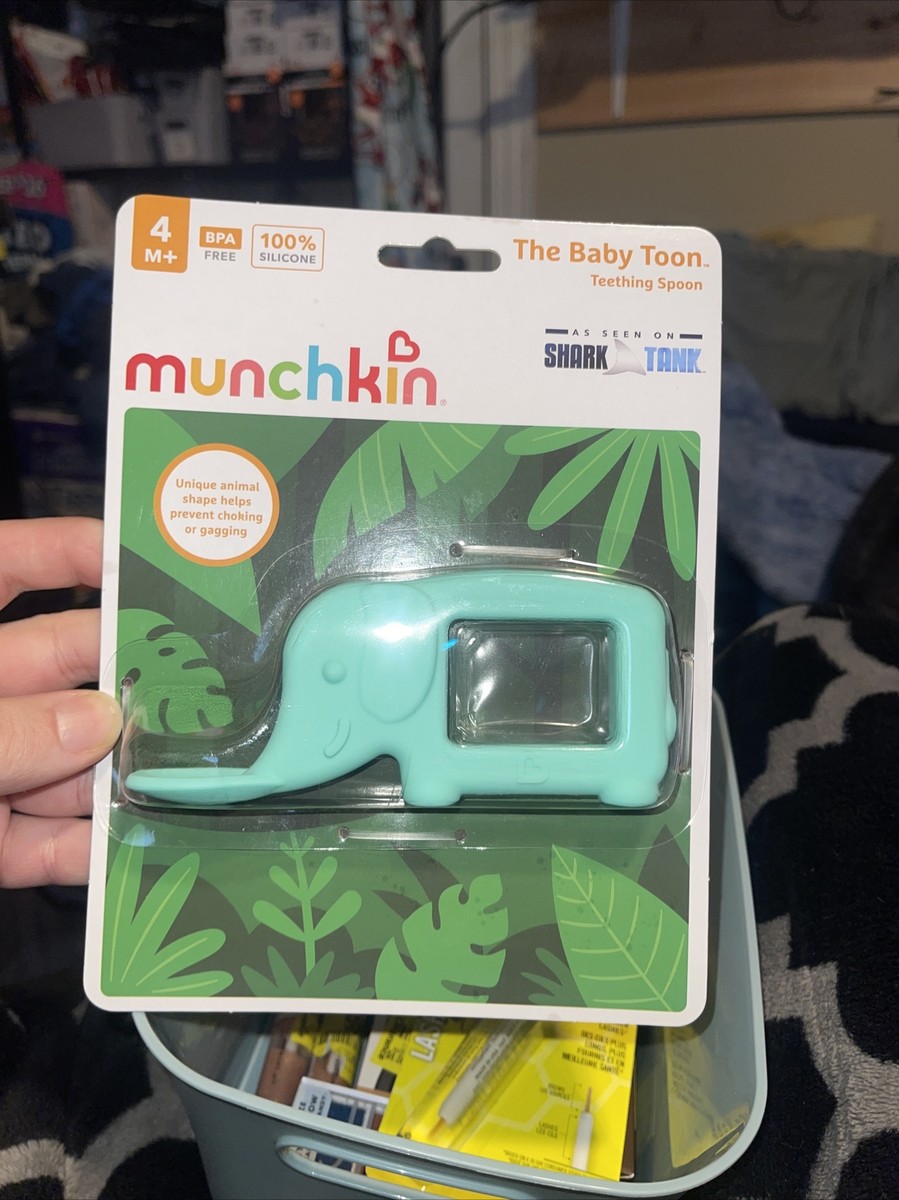 Munchkin The Baby Toon™ Silicone Teething Spoon (As Seen On Shark