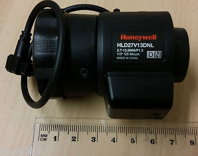 Honeywell 2,7-13,5mm Objektiv HLD29V13DNL 1/3'', AI, DD CS-Mount Varifokalfarbe IR