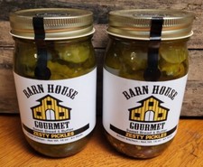Zesty Sweet Bread & Butter Pickles Barn House Gourmet  Amish Kitchen 16 Oz