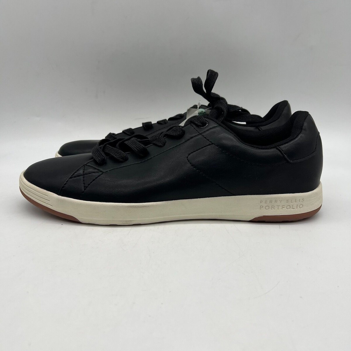 Perry Ellis Portfolio Black Leather Oxfords Shoes Size 10.5 Amazon.com | Perry Ellis Boys Portfolio Classic Dress Delby  main image 2