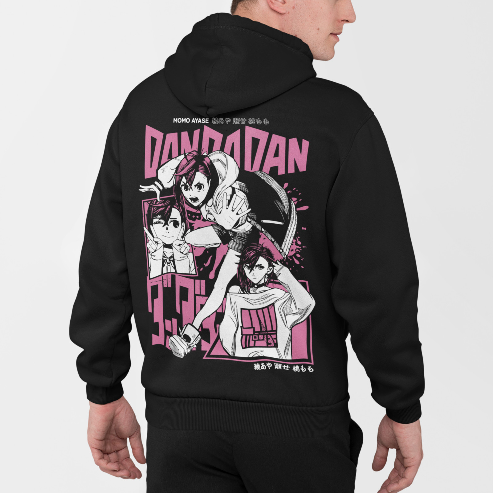 Dandadan Okarun hoodie Okarun Momo Ayase Anime Gift Shirt Graphic Jacket