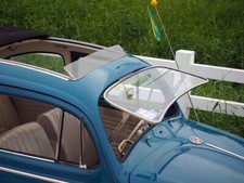 Ragtop Roof Wind Deflector Windshield Vw Beetle Transparent White Color