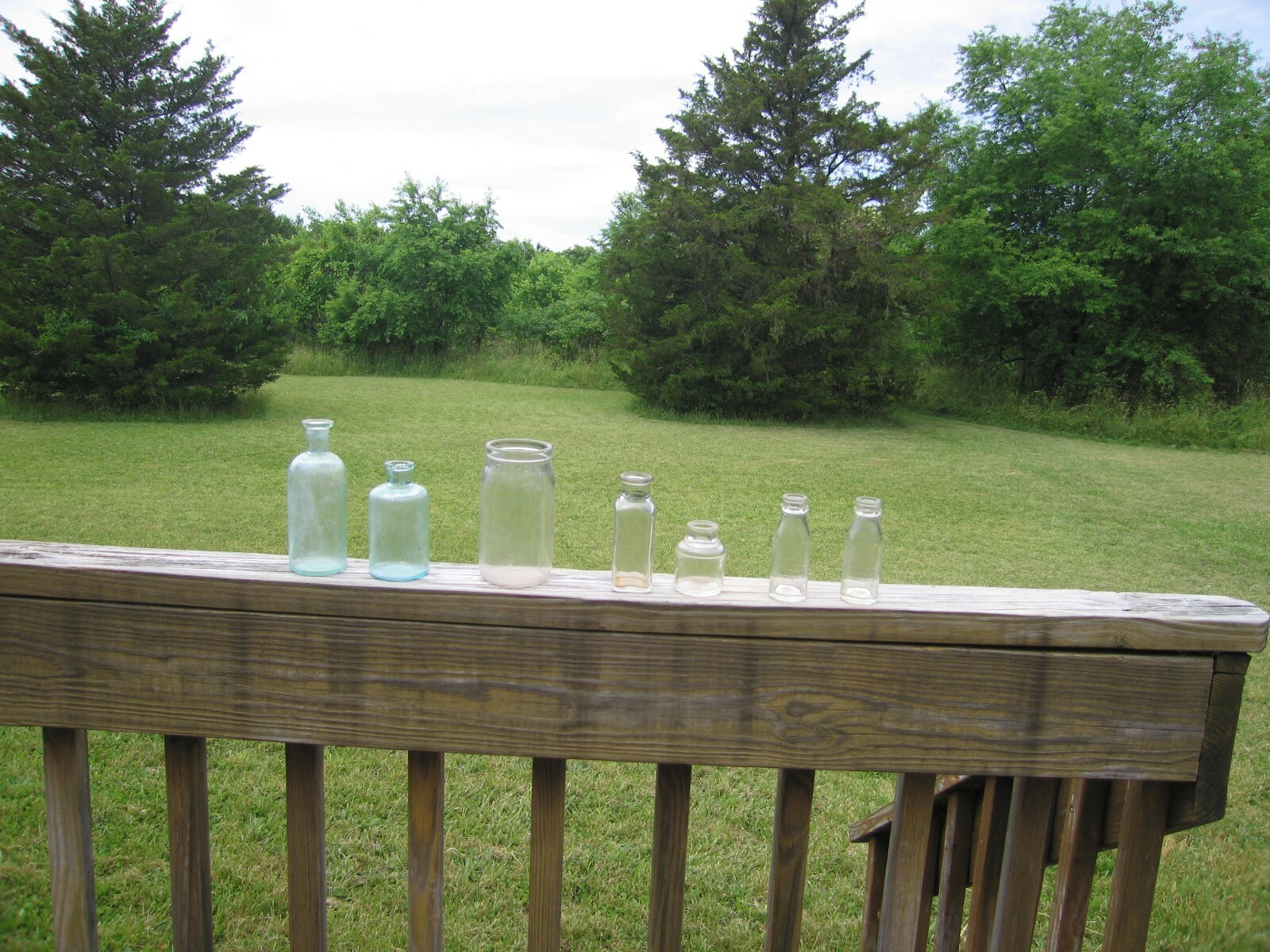 Collectible (7) Various Vintage Bottles