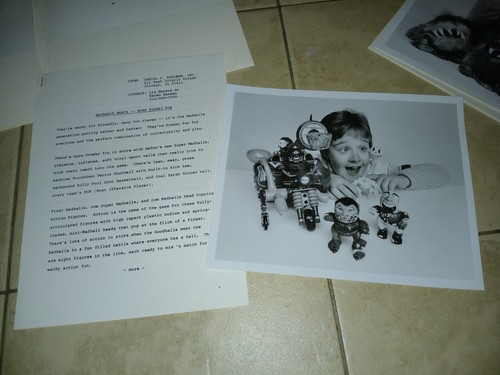 Rare 1986 Am Toy Press Kit My Pet Monster,mad Balls Ect Toy Fair - Picture 5 of 12