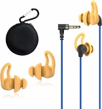 MIPEACE Ear Plug Headphones for Work, Custom-Fit Work Earbuds Earphones-Safety H