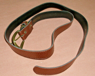 Unbranded Women Brown Faux Leather Belt With Gold Buckle  display picture 3