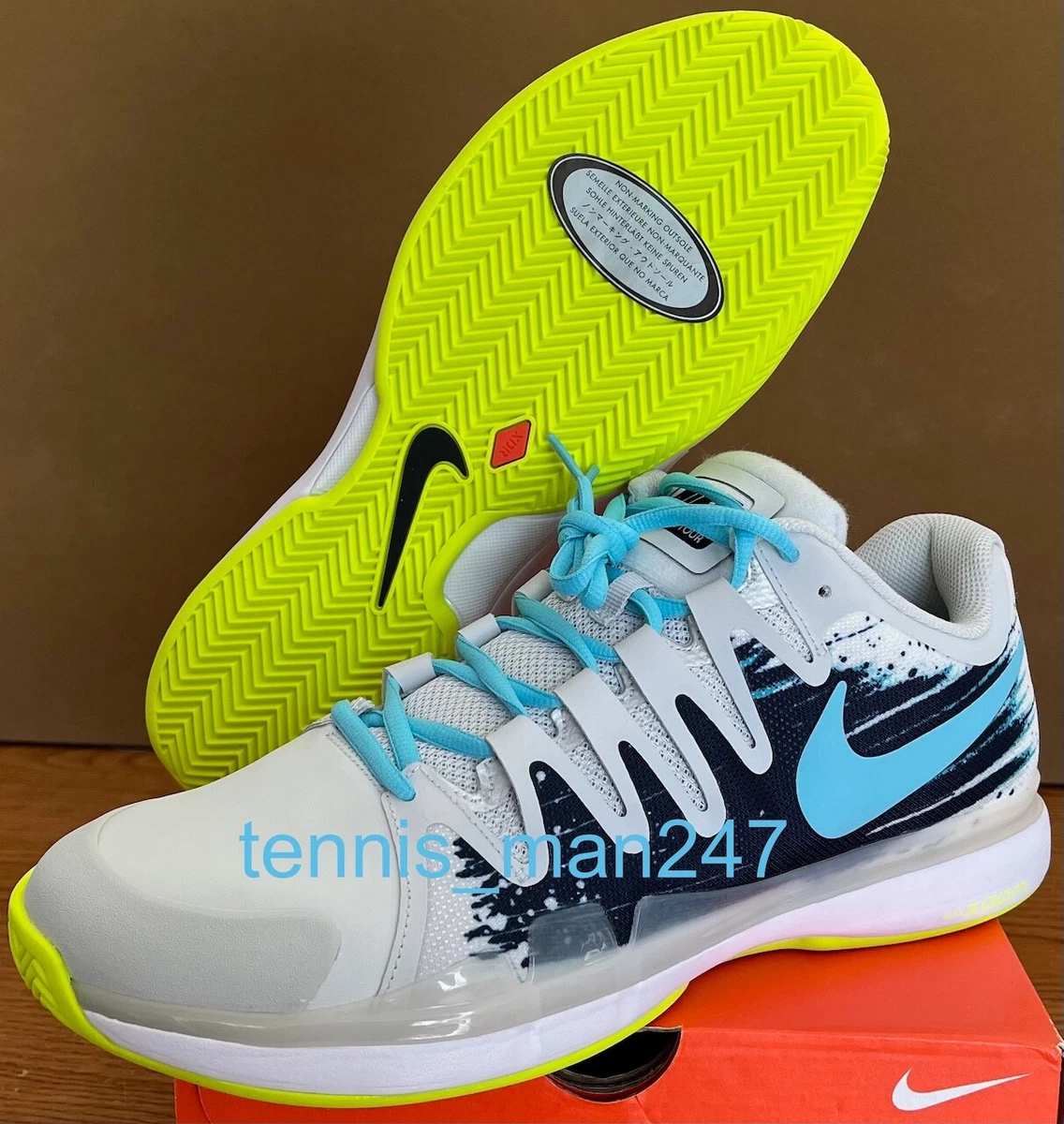 Nike Zoom Vapor 9.5 Tour Light Photo Blue for Sale | Authenticity