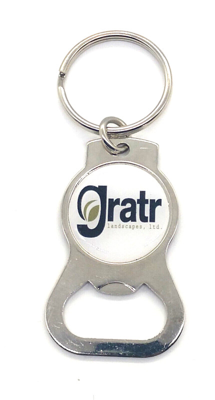 Vintage Gratr Landscapes Ltd. San Antonio Texas Bottle Opener Keyring Keychain