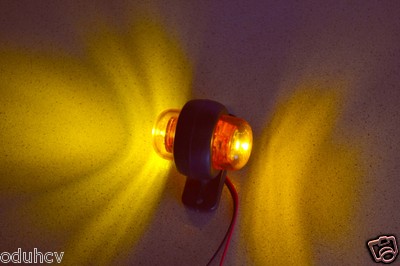 2x Luci Laterali A Doppia Faccia 16 LED 12/24V - Avvertimento - Foto 2